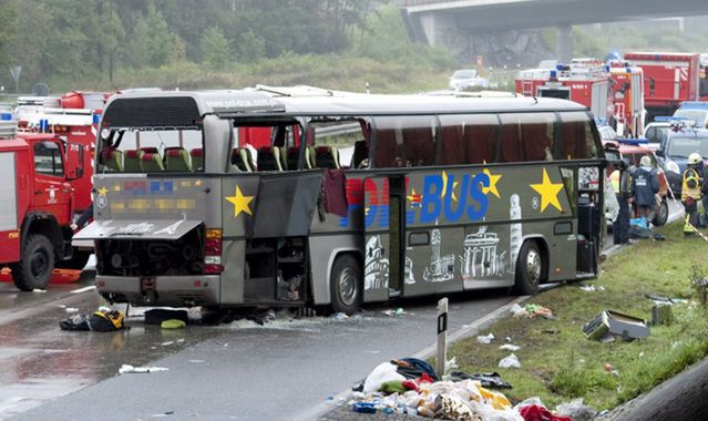 Niemcy: pierwszy dzień procesu w sprawie wypadku polskiego autobusu