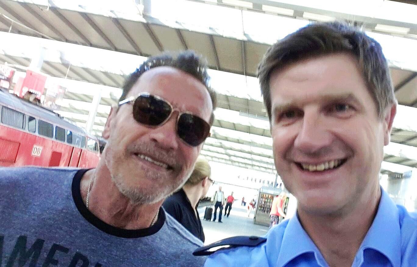 Niemiecka policja zatrzymała Schwarzeneggera