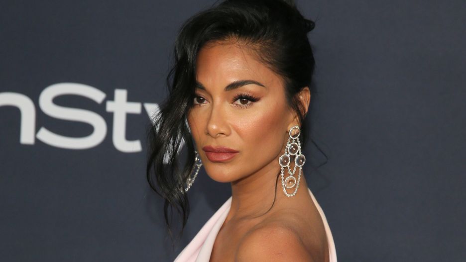 Złote Globy 2020. Nicole Scherzinger cała na biało