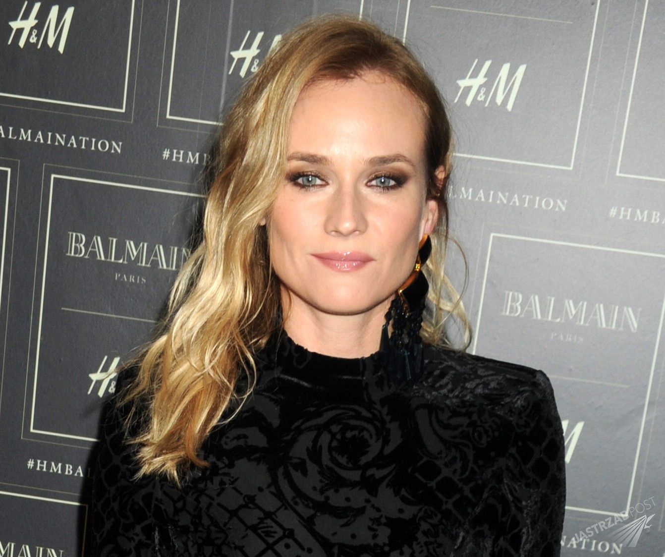 Diane Kruger, pokaz kolekcji Balmain x H&M (fot. ONS)