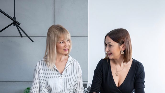 Joanna Real-Studzińska i Beata Kwiatkowska, projektantki i autorki bloga MakeHomeEasier