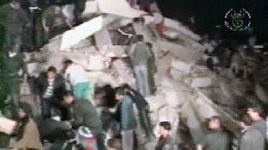 Obraz z algierskiej TV - akcja ratunkowa