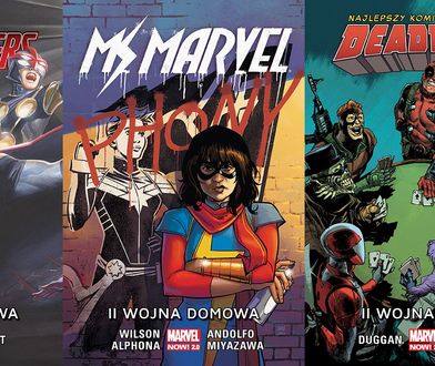 "II Wojna domowa": Ms Marvel, Deadpool i Avengers wkraczają do akcji