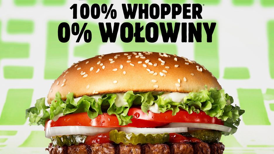 Bezmięsne Whoppery do znalezienia w Burger Kingach.