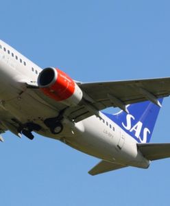 Samolot SAS cudem uniknął zderzenia w powietrzu