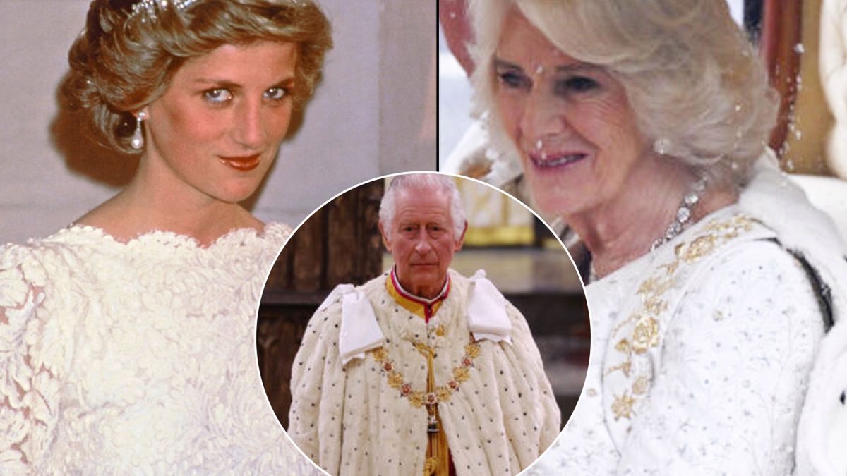 Koronacja króla Karola III Księżna Diana i królowa Camilla fot. Getty Images
