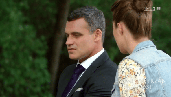 O mnie się nie martw 3 odcinek 10,  Dorota (Angelika Kurowska), Łukasz (Jan Wieczorkowski)