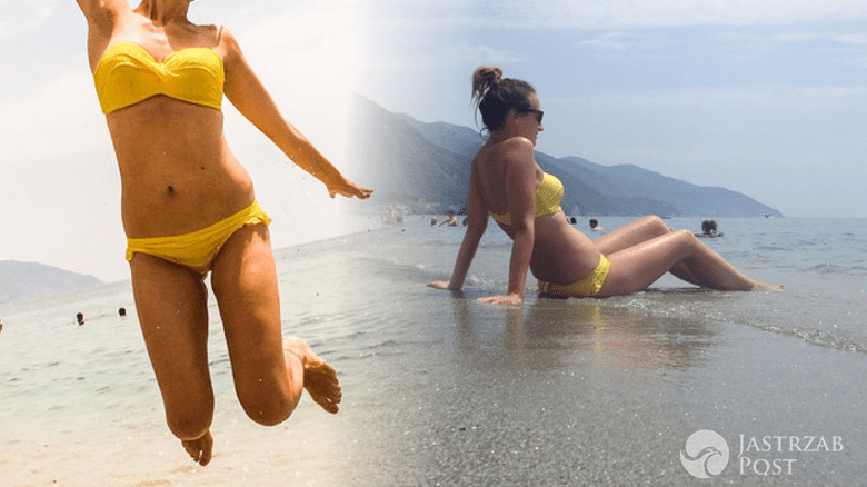 Anna Gzyra na wakacjach