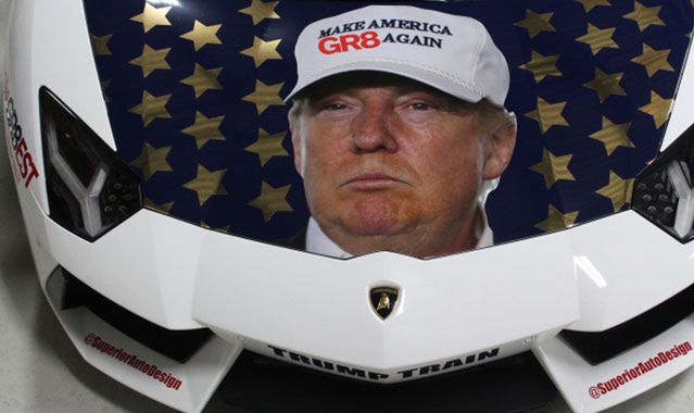 Lamborghini Trump-entador. Coś dla miłośników miliardera z Nowego Jorku