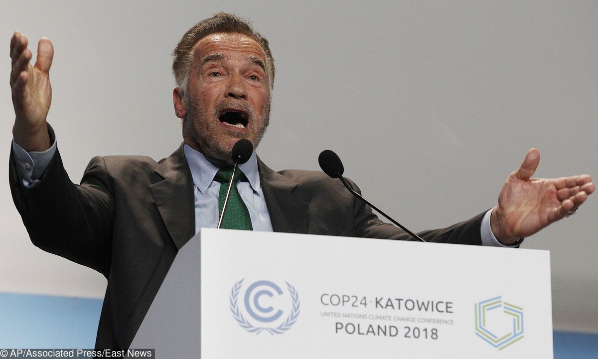 Katowice. Arnold Schwarzenegger gwiazdą szczytu klimatycznego