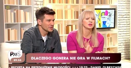 Gonera w "Pytaniu na śniadanie" i niezręczny moment na wizji. Dziennikarka postawiła aktora w trudnej sytuacji