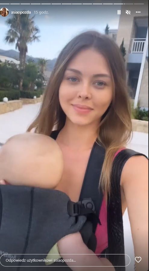 Joanna Opozda z synem