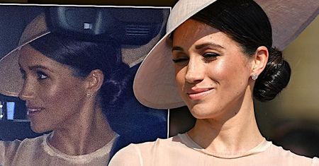 Meghan Markle pokazała się pierwszy raz po ślubie. Wyglądała jak księżna Kate! Można się pomylić!