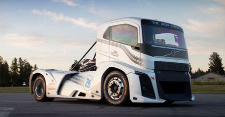 Ciężarówka Volvo pobiła rekordy prędkości