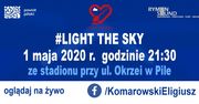 Rozświetlą niebo, by podziękować medykom