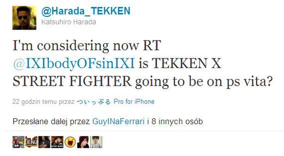 Czy Tekken x Street Fighter zawita na PS Vita?