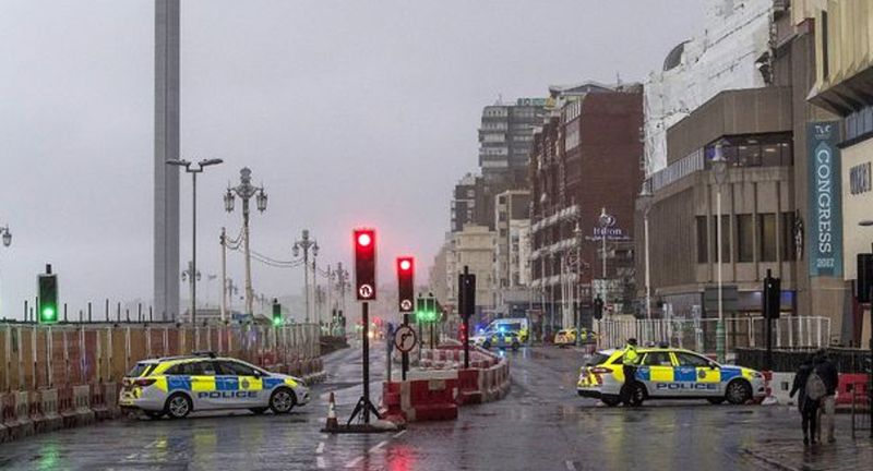Akcja policji w Brighton. Ewakuacja hotelu i centrum konferencyjnego