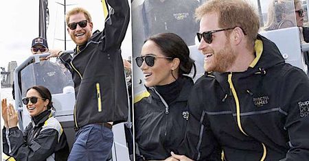 Ciężarna Meghan Markle i książę Harry w dresach i adidasach podczas zawodów żeglarskich w Sydney! [DUŻO ZDJĘĆ]