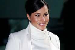 Księżna Meghan cała na biało. Elegancka jak zawsze