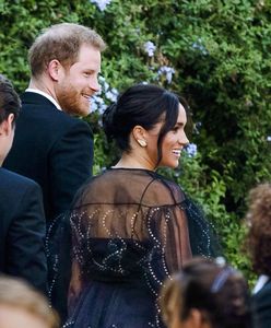 Księżna Meghan w prześwitującej sukni na weselu. Kosztowała krocie