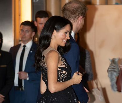 Jedna z droższych sukienek Meghan. Nie można oderwać wzroku
