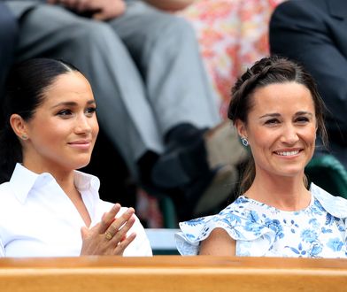 Pippa Middleton na Wimbledonie. Zachowała stoicki spokój