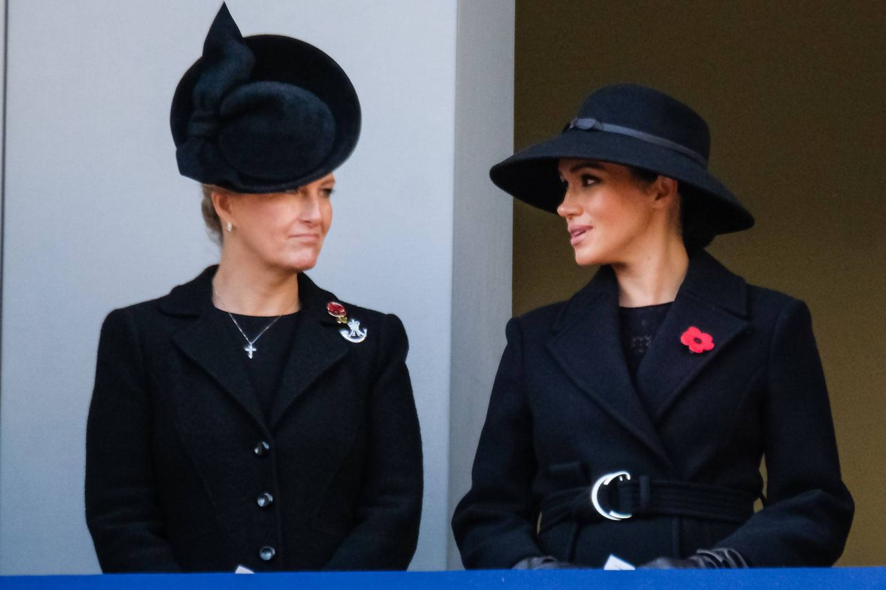 Meghan Markle w płaczu Stelli McCartney, 11 listopada 2019