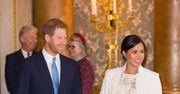 Meghan zachwyciła na przyjęciu w Pałacu Buckingham. Poród zbliża się wielkimi krokami