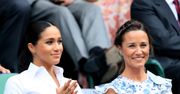 Pippa Middleton na Wimbledonie. Zachowała stoicki spokój