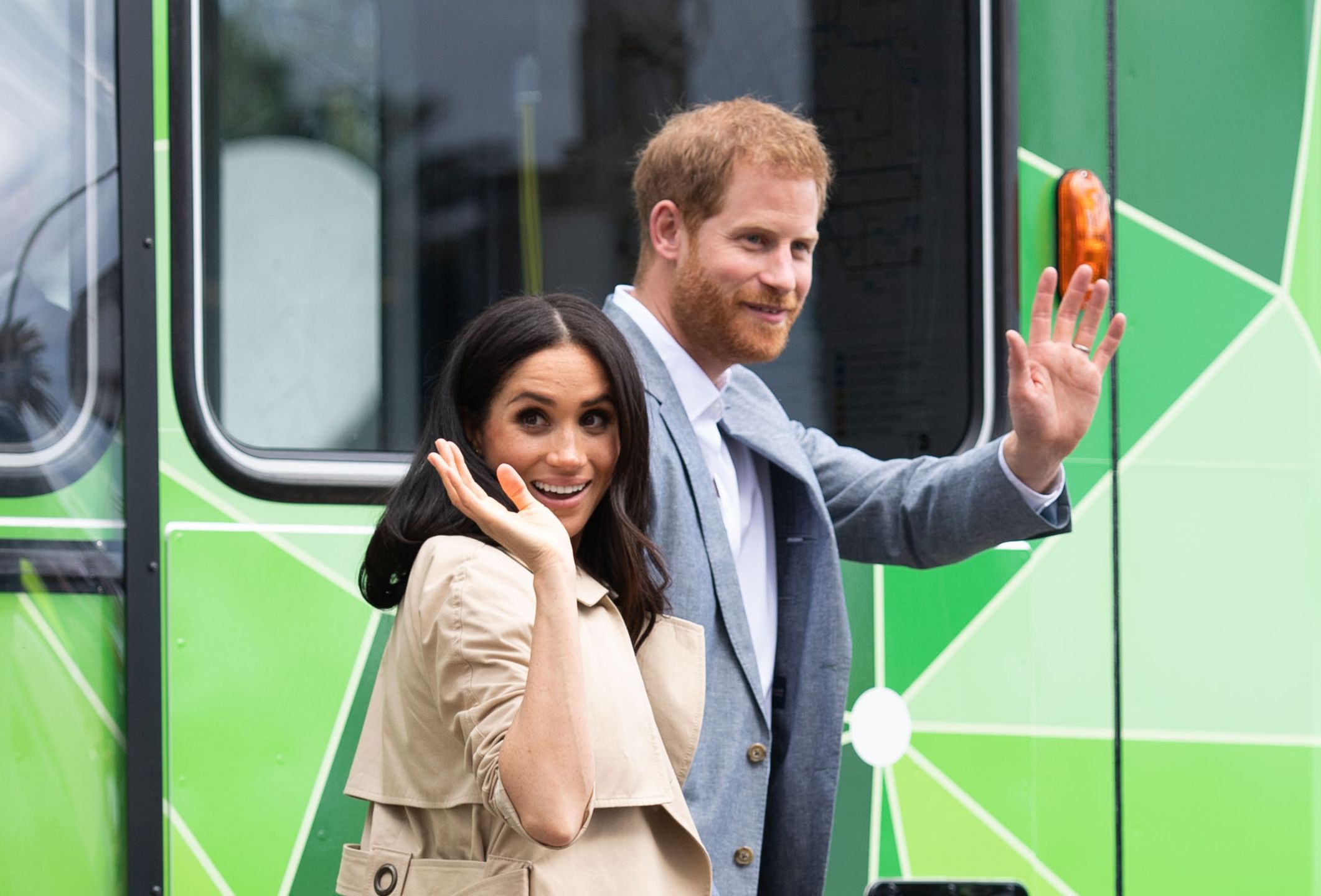 Księżna Meghan i książę Harry w Auckland