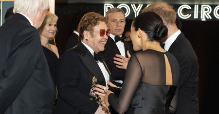 Księżna Meghan spotkała się z Eltonem Johnem. Padli sobie w objęcia