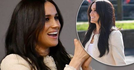 Śliczny uwodziciel pozwolił sobie na śmiały gest wobec Meghan Markle! Nic dziwnego. Wyglądała przepięknie