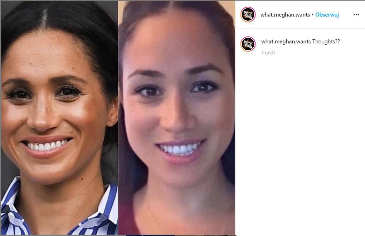 Meghan Markle pokazała się publicznie. Nowe zdjęcia księżnej. Screen: what.meghan. want