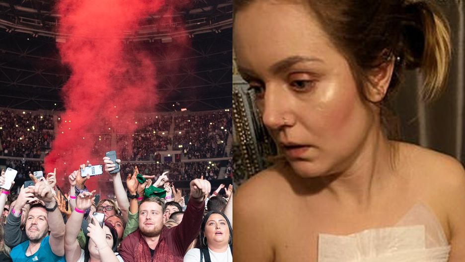 Koncert Liama Gallaghera. Dziewczyna niestety nie zapamięta go dobrze