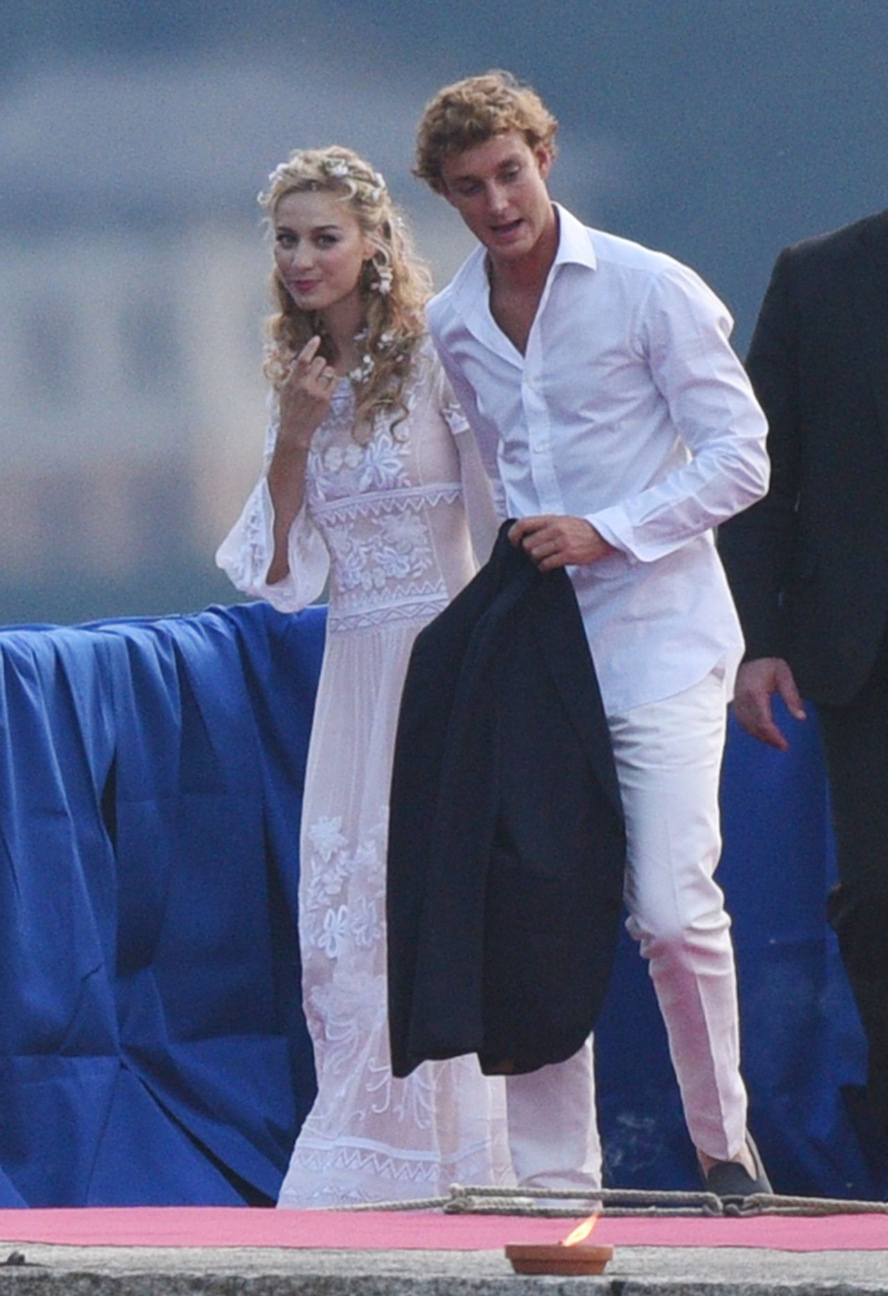 Dwa śluby Pierre'a Casiraghiego i Beatrice Borromeo