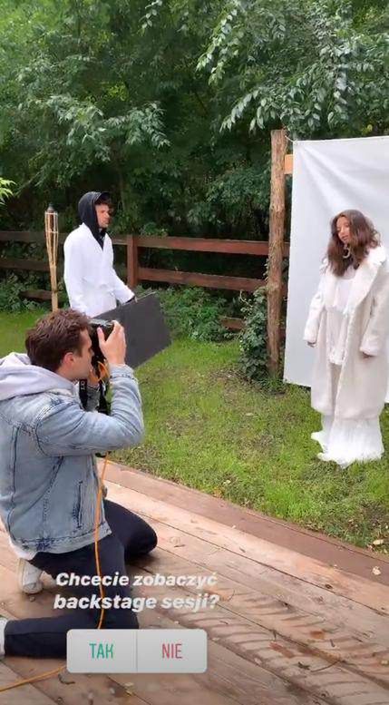 Julia Wieniawa - kulisy sesji zdjęciowej do magazynu JOY