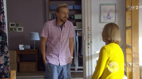 O mnie się nie martw 3, odc. 9 Krzysiek (Paweł Domagała), Iga (Joanna Kulig), fot: omniesieniemartw.tvp.pl