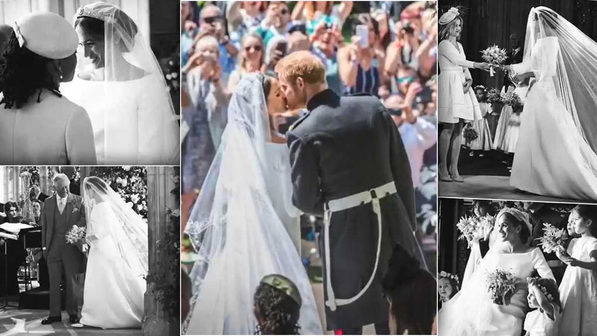 Nieznane zdjęcia ze ślubu Harry’ego i Meghan Markle w sieci! Książęca para uczciła nimi pierwszą rocznicę!