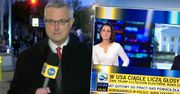 Dziennikarz TVN24 zaliczył zabawną wpadkę na wizji. Teraz przeprasza widzów: "Proszę o wybaczenie"