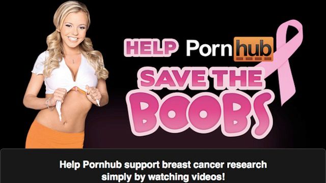 PornHub walczy z rakiem piersi. Chcesz pomóc? Oglądaj porno!