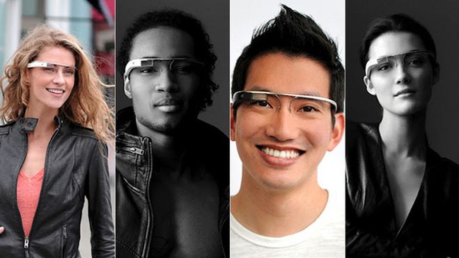 Google Glasses - projekt szkło