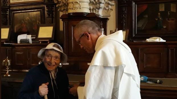 Szczęśliwa Emma Morosini na Jasnej Górze