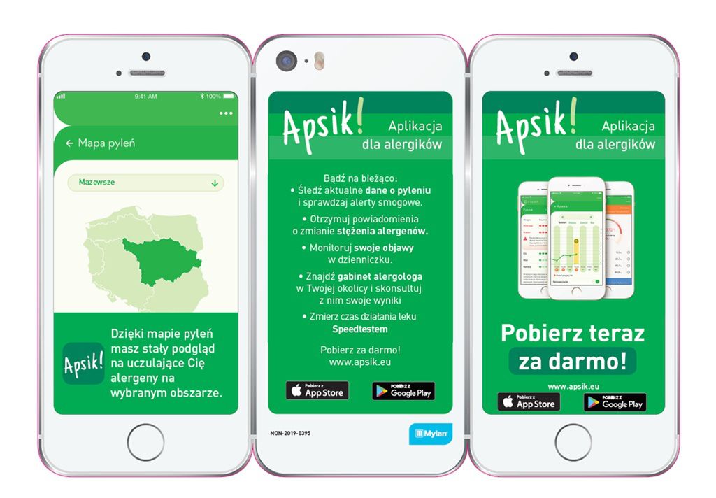 Apsik! - darmowa aplikacja dla alergików 