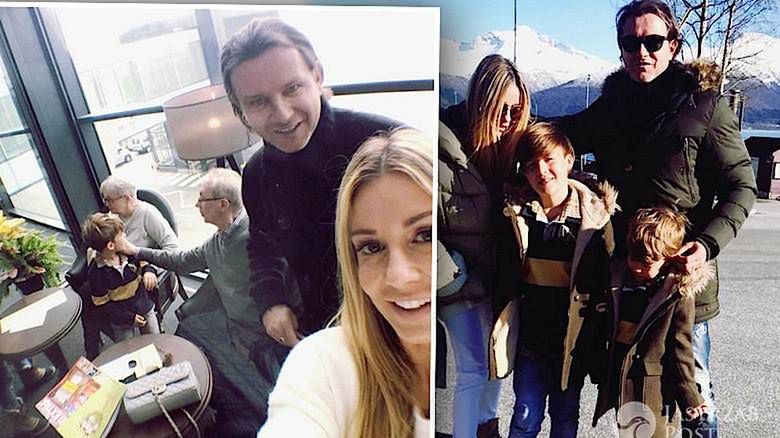 Wielkanoc w Norwegii. Małgorzata Rozenek i Radosław Majdan