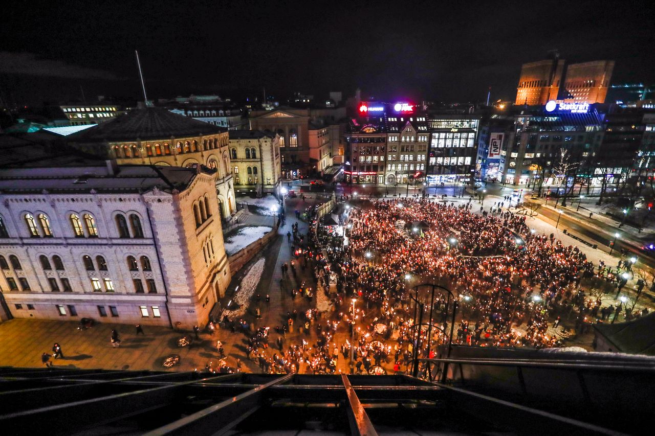 Norwegowie domagają się odstrzału wilków. Duża demonstracja pod parlamentem