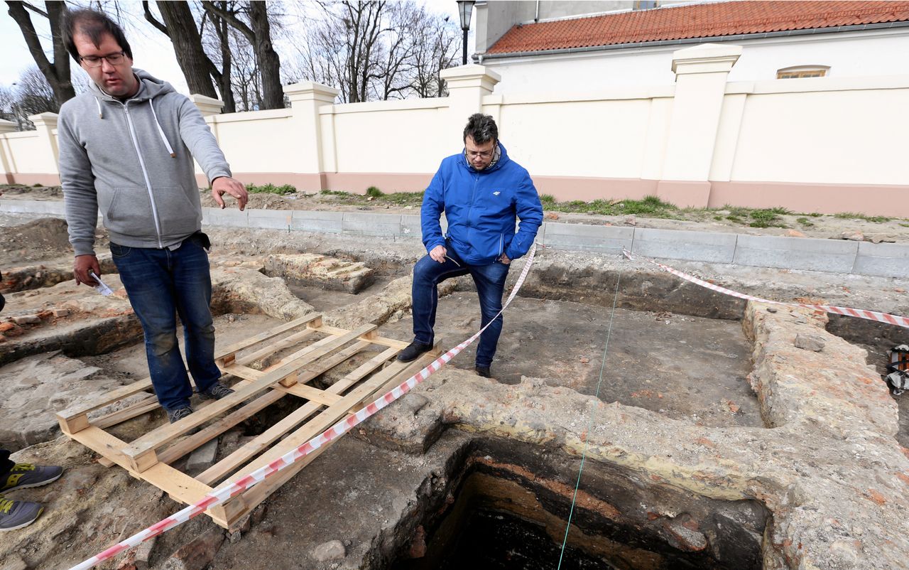 Odkrycie archeologiczne w Błoniu pod Warszawą. To ruiny klasztoru z XIII wieku