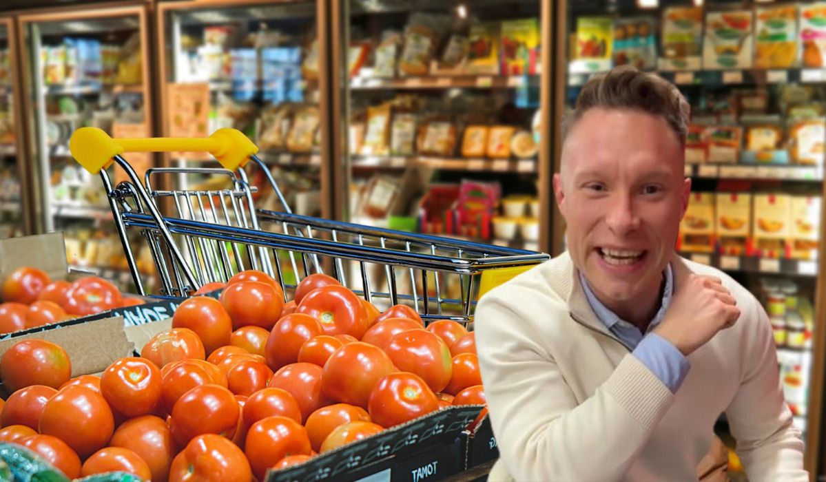 Dlaczego pomidory są tak drogie? - Pyszności; Foto Canva.com i screen z https://www.instagram.com/michal_wrzosek/