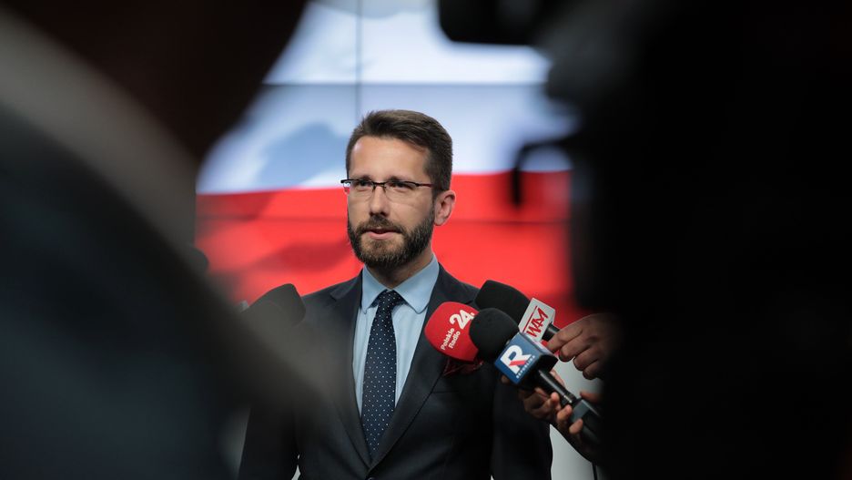Zastępca rzecznika PiS Radosław Fogiel 