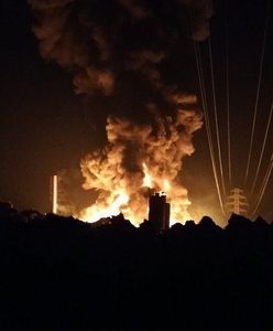 Ogromny pożar w Zgierzu. W mieście nie ma ciepłej wody