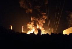 Ogromny pożar w Zgierzu. W mieście nie ma ciepłej wody